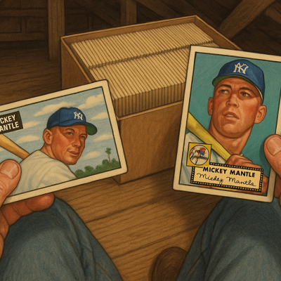 How much is my Mickey Mantle rookie card worth?