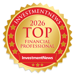 InvestmentNews Top Financial Professionals 2026 Medal