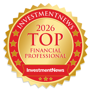 InvestmentNews Top Financial Professionals 2026 Medal